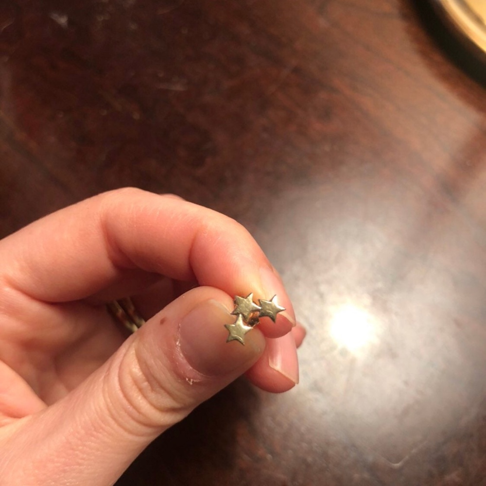 Loren stewart star stud earring